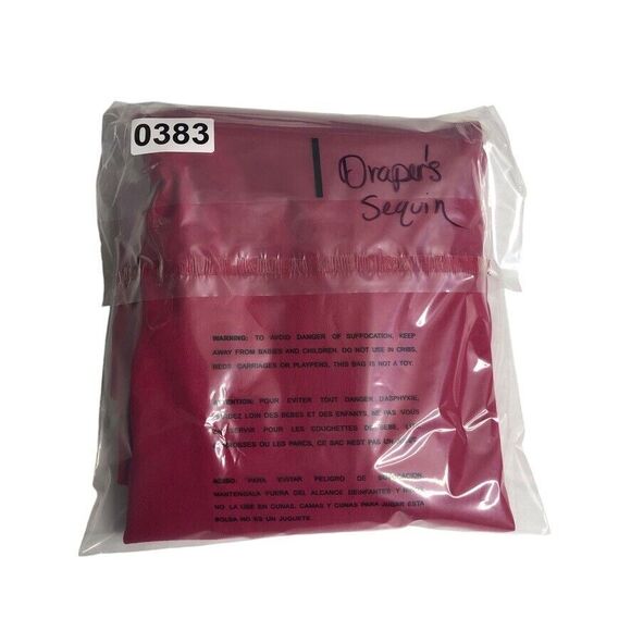 Drapers & Damons Vest Womens Petite Small Pink Sequin Full Zip Stretch Classic - Picture 10 of 10